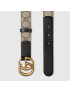 [GUCCI] GG belt with Double G buckle 62583992TLT9769