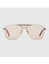 [GUCCI] Navigator frame sunglasses 691380I33308074