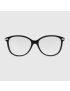 [GUCCI] Cat eye optical frame 684486J07401091