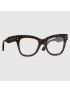 [GUCCI] Cat eye frame optical frame 692776J07402391