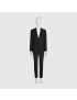 [GUCCI] Slim fit wool mohair suit 630137Z596D1000