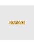 [GUCCI] Yellow gold ring with Interlocking G 603608J85008000