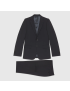 [GUCCI] Slim fit wool mohair suit 630137Z596D4440