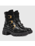 [GUCCI] Womens ankle boot with buckles 663590DKSD01000