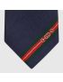 [GUCCI] Double G and Horsebit jacquard silk tie 6240574E0024068