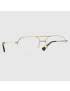 [GUCCI] Navigator optical glasses 684494I33308091