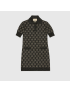 [GUCCI] Lame GG jacquard polo dress 678437XKB541284