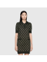 [GUCCI] Lame GG jacquard polo dress 678437XKB541284