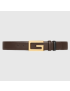 [GUCCI] Reversible belt with Square G buckle 626974AP0BG1062