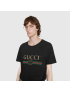 [GUCCI] Oversize washed T shirt with  logo 440103X3F051508