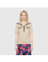 [GUCCI] Wool polo shirt with contrast trim 649844XKBNZ9087