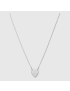 [GUCCI] Trademark necklace with heart pendant 223512J84008106