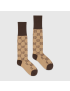 [GUCCI] GG pattern cotton blend socks 4710934G5929764