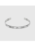 [GUCCI] Blind For Love bracelet in silver 455242J84000701