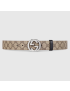 [GUCCI] Reversible GG Supreme belt 473030KGDHN9769