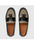 [GUCCI] Mens GG loafer with tassel 67381717X301063