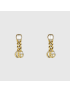 [GUCCI] Pearl Double G earrings 645665I46208078