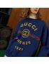 [GUCCI] Cotton  Firenze 1921 sweatshirt 626990XJD7O4409