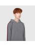 [GUCCI] Hooded sweatshirt with Web 673623XJDU41093