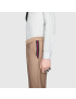 [GUCCI] Cotton 60s trousers with Web 468518Z37322852