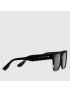 [GUCCI] Rectangular frame sunglasses 691348J07401012