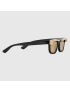 [GUCCI] Rectangular frame sunglasses 691381J07401070
