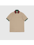 [GUCCI] Cotton piquet polo with Web collar 701735XJELJ2219