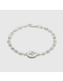 [GUCCI] Interlocking G bracelet in silver 481687J84008106