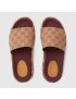 [GUCCI] Womens Original GG slide sandal 573018KQW008366