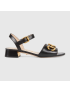 [GUCCI] Womens sandal with Horsebit 655413BKO001000