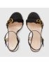 [GUCCI] Leather sandal 453378A3N001000