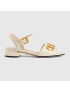 [GUCCI] Womens sandal with Horsebit 655413BKO009022