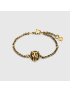 [GUCCI] Lion head bracelet 651551I46000933