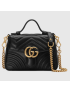 [GUCCI] GG Marmont mini top handle bag 547260DTDIT1000