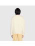 [GUCCI] Knit cotton V neck cardigan with Web 654984XKBUR9182