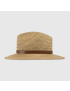 [GUCCI] Straw hat with Horsebit 6565163HAEI9264