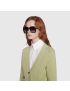 [GUCCI] Square frame sunglasses 691332J16911012