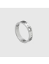 [GUCCI] Icon white gold ring with stars 607339J85029000