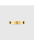 [GUCCI] Icon yellow gold ring with stars 607339J85008000