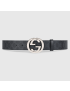 [GUCCI] GG Supreme belt with G buckle 411924KGDHX8449