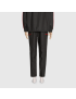 [GUCCI] Coated cotton trousers with  label 604171XDBCH1043