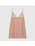 [GUCCI] GG tulle lingerie dress 599502XUABA5101
