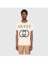 [GUCCI] Oversize T shirt with Interlocking G 493117X3Q357561