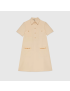 [GUCCI] Cady crepe polo dress 661672ZAD889205