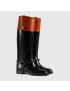 [GUCCI] Knee high boot with harness 674670DS8J01079