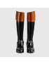 [GUCCI] Knee high boot with harness 674670DS8J01079