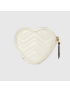 [GUCCI] GG Marmont heart shaped coin purse 699517DTDHT9022