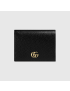 [GUCCI] Leather card case wallet 456126CAO0G1000