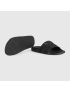 [GUCCI] Womens rubber GG slide sandal 573922JDR001000
