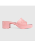 [GUCCI] Womens rubber slide sandal 624730J87005815